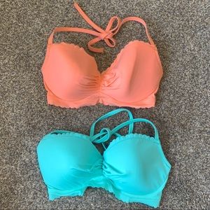 TWO Victoria’s Secret bikini tops